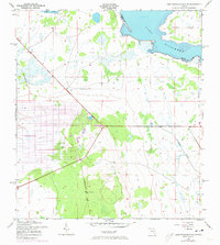 Download a high-resolution, GPS-compatible USGS topo map for Lake Weohyakapka SE, FL (1973 edition)