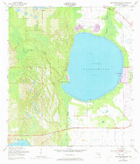 Download a high-resolution, GPS-compatible USGS topo map for Lake Weohyakapka, FL (1973 edition)