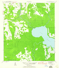 Download a high-resolution, GPS-compatible USGS topo map for Lake Wimico, FL (1960 edition)
