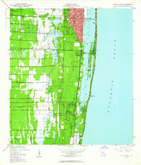 Download a high-resolution, GPS-compatible USGS topo map for Lake Worth, FL (1962 edition)