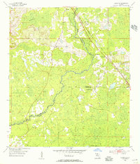 preview thumbnail of historical topo map of Jefferson County, FL in 1955