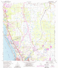 Download a high-resolution, GPS-compatible USGS topo map for Laurel, FL (1988 edition)