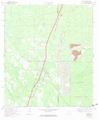 Download a high-resolution, GPS-compatible USGS topo map for Lawtey, FL (1983 edition)