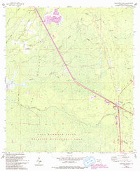 Download a high-resolution, GPS-compatible USGS topo map for Lebanon Station, FL (1993 edition)