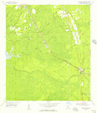 Download a high-resolution, GPS-compatible USGS topo map for Lebanon Station, FL (1956 edition)