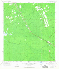 Download a high-resolution, GPS-compatible USGS topo map for Lebanon Station, FL (1968 edition)