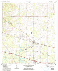 Download a high-resolution, GPS-compatible USGS topo map for Lee, FL (1993 edition)