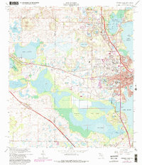 Download a high-resolution, GPS-compatible USGS topo map for Leesburg West, FL (1966 edition)