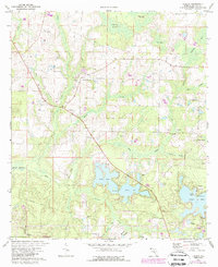 Download a high-resolution, GPS-compatible USGS topo map for Liberty, FL (1988 edition)
