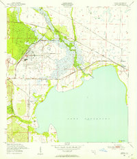 Download a high-resolution, GPS-compatible USGS topo map for Lorida, FL (1953 edition)