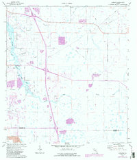 Download a high-resolution, GPS-compatible USGS topo map for Lorraine, FL (1988 edition)