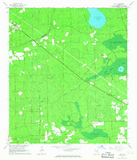 Download a high-resolution, GPS-compatible USGS topo map for Lulu, FL (1967 edition)