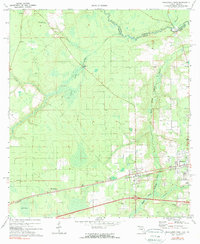 Download a high-resolution, GPS-compatible USGS topo map for Macclenny West, FL (1973 edition)