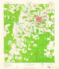 Download a high-resolution, GPS-compatible USGS topo map for Madison, FL (1959 edition)