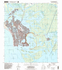Download a high-resolution, GPS-compatible USGS topo map for Marco Island, FL (1999 edition)