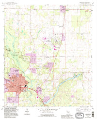 Download a high-resolution, GPS-compatible USGS topo map for Marianna, FL (1995 edition)