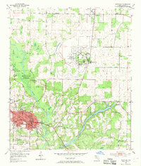 Download a high-resolution, GPS-compatible USGS topo map for Marianna, FL (1969 edition)