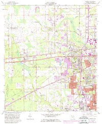 Download a high-resolution, GPS-compatible USGS topo map for Marietta, FL (1987 edition)