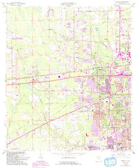 Download a high-resolution, GPS-compatible USGS topo map for Marietta, FL (1992 edition)