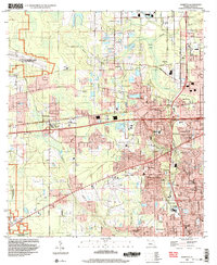 Download a high-resolution, GPS-compatible USGS topo map for Marietta, FL (2003 edition)