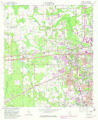Download a high-resolution, GPS-compatible USGS topo map for Marietta, FL (1982 edition)