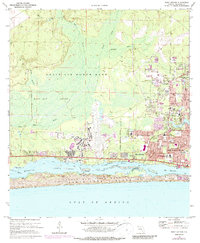 Download a high-resolution, GPS-compatible USGS topo map for Mary Esther, FL (1977 edition)