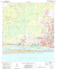 Download a high-resolution, GPS-compatible USGS topo map for Mary Esther, FL (1987 edition)