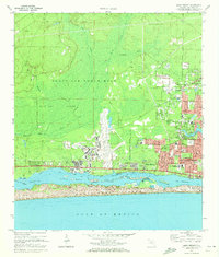 Download a high-resolution, GPS-compatible USGS topo map for Mary Esther, FL (1972 edition)