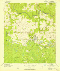 Download a high-resolution, GPS-compatible USGS topo map for Mayo, FL (1956 edition)