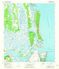 Download a high-resolution, GPS-compatible USGS topo map for Mayport, FL (1965 edition)