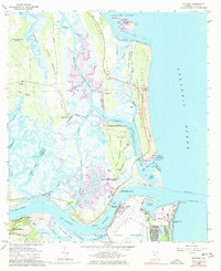Download a high-resolution, GPS-compatible USGS topo map for Mayport, FL (1977 edition)