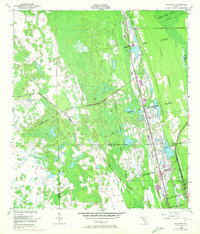 Download a high-resolution, GPS-compatible USGS topo map for Maytown, FL (1972 edition)