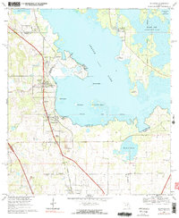 Download a high-resolution, GPS-compatible USGS topo map for McIntosh, FL (1990 edition)