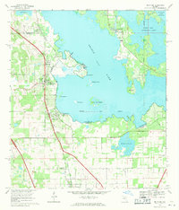 Download a high-resolution, GPS-compatible USGS topo map for McIntosh, FL (1971 edition)