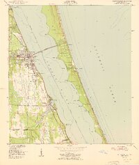 1951 Map of Melbourne East