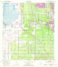 Download a high-resolution, GPS-compatible USGS topo map for Melbourne West, FL (1972 edition)
