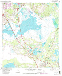 Download a high-resolution, GPS-compatible USGS topo map for Micanopy, FL (1988 edition)