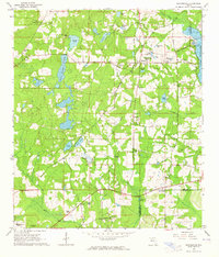 Download a high-resolution, GPS-compatible USGS topo map for Miccosukee, FL (1964 edition)