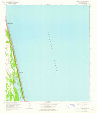 Download a high-resolution, GPS-compatible USGS topo map for Mickler Landing, FL (1965 edition)