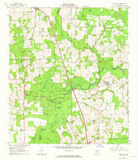 preview thumbnail of historical topo map of Columbia County, FL in 1962