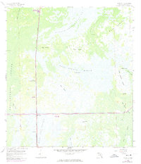 Download a high-resolution, GPS-compatible USGS topo map for Miles City, FL (1974 edition)