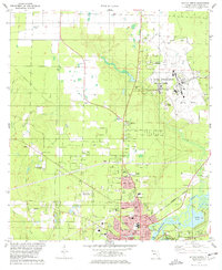 Download a high-resolution, GPS-compatible USGS topo map for Milton North, FL (1978 edition)