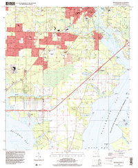 Download a high-resolution, GPS-compatible USGS topo map for Milton South, FL (2000 edition)