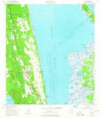 Download a high-resolution, GPS-compatible USGS topo map for Mims, FL (1965 edition)