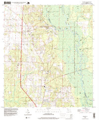 Download a high-resolution, GPS-compatible USGS topo map for Molino, FL (1999 edition)