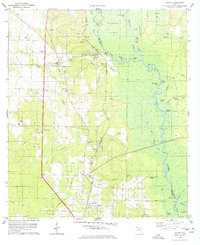 Download a high-resolution, GPS-compatible USGS topo map for Molino, FL (1978 edition)