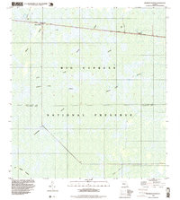 preview thumbnail of historical topo map of Collier County, FL in 1995