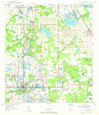 Download a high-resolution, GPS-compatible USGS topo map for Mulberry, FL (1964 edition)