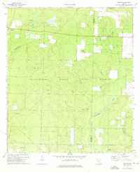 Download a high-resolution, GPS-compatible USGS topo map for Munson, FL (1976 edition)
