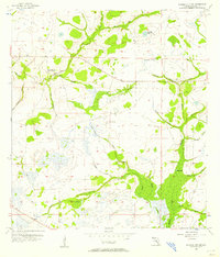 Download a high-resolution, GPS-compatible USGS topo map for Myakka City NW, FL (1957 edition)